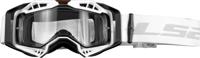 LS2 Glasses aura enduro black/white