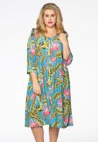 Yoek Jurk met knoopjes HAWAII | Multi | Maat 42/44