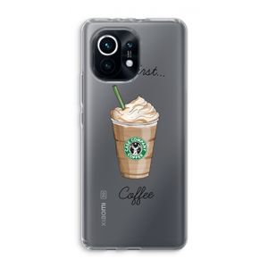 But first coffee: Xiaomi Mi 11 Transparant Hoesje