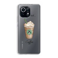 But first coffee: Xiaomi Mi 11 Transparant Hoesje