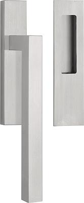 Formani Square LSQ230Y hefschuifdeurbeslag PC69 - mat RVS