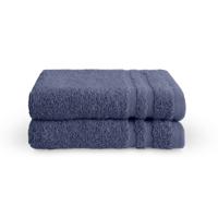 Byrklund badlaken bath basics donkerblauw 50x110 cm