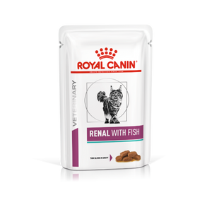 Royal Canin renal kattenvoer vis 12x85gr natvoer