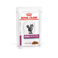 Royal Canin renal kattenvoer vis 12x85gr natvoer