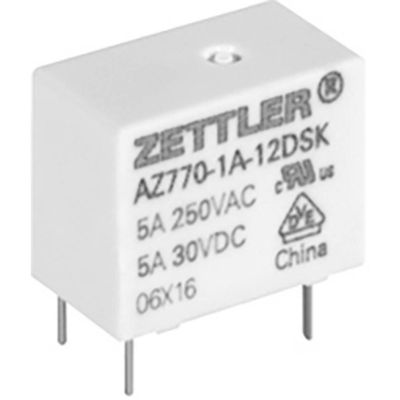 Zettler Electronics AZ770-1C-24DE Printrelais 24 V/DC 5 A 1x wisselcontact 1 stuk(s)