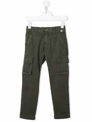 Il Gufo pantalon slim à poches cargo - Vert