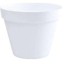 Vaso da fiori tondo EDA toscano - Ø 60 x H 47 cm - 76 L - Bianco