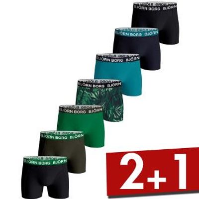BjÃ¶rn Borg 7 stuks Cotton Stretch Boxer * Actie *
