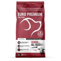 Euro Premium Senior 8+ Lamb & Rice hondenvoer 2 x 12 kg