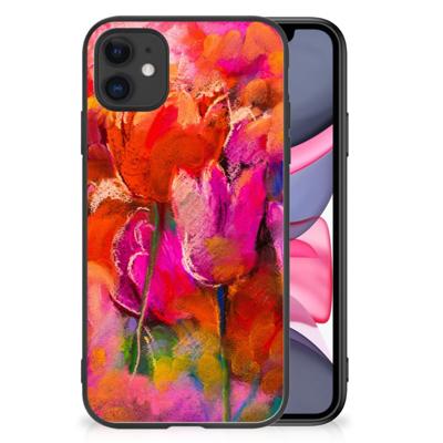 Kleurrijke Telefoonhoesje iPhone 11 Tulips