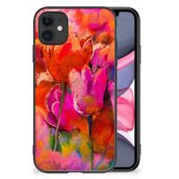 Kleurrijke Telefoonhoesje iPhone 11 Tulips