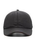 Zegna casquette à plaque logo - Noir