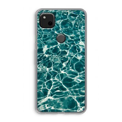 Weerkaatsing water: Google Pixel 4a Transparant Hoesje