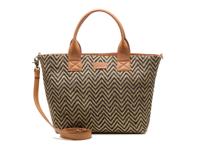 Chabo Bags Romio Jaquard Shopper 14'' Cognac Chabo Bags Romio Jaquard Shopper 14'' Cognac