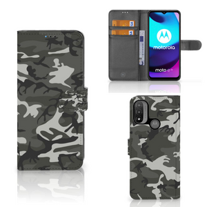 Motorola Moto E20 | E30 | E40 Telefoon Hoesje Army Light