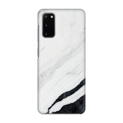 Elegante marmer: Volledig geprint Samsung Galaxy S20 Hoesje