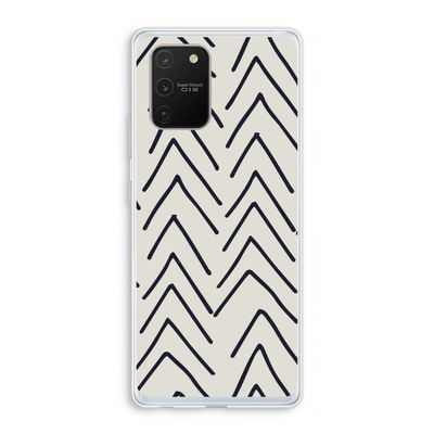 Marrakech Arrows: Samsung Galaxy S10 Lite Transparant Hoesje