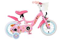 Disney Prinzessin Disney princess kinderfiets - meisjes - 12 inch - roze Disney Prinzessin Disney princess kinderfiets - meisjes - 12 inch - roze