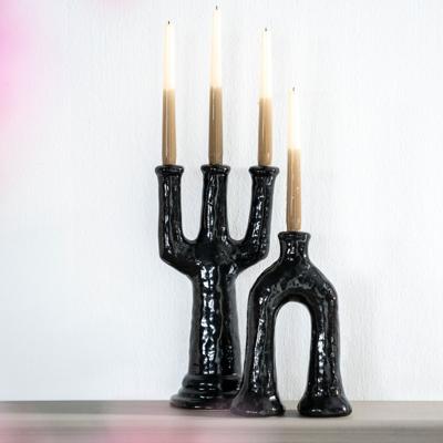 By-Boo Kaarshouder 'Blix' 38cm hoog, kleur Zwart