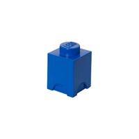 Lego - Opbergbox Brick 1 Vierkant - Polypropyleen - Blauw - thumbnail