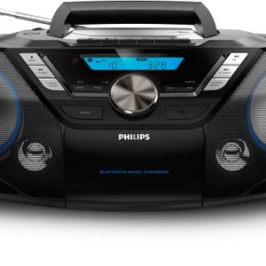 Philips AZB798T/12 draagbare stereo-installatie Analoog & digitaal 12 W DAB, DAB+, FM Zwart MP3 afspelen