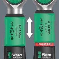 Wera Safe-Torque A 2 Set 1, 1/4" zeskant, 2-12 Nm, 23-delig draaimomentsleutel - thumbnail