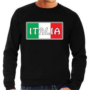 Italie / Italia landen sweater zwart heren