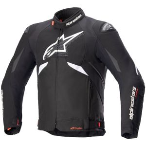 ALPINESTARS T-GP R V3 Drystar Jacket, Textiel motorjas heren, Zwart-Wit