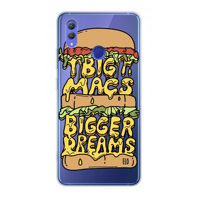 Big Macs Bigger Dreams: Honor Note 10 Transparant Hoesje