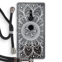 Roses Are Red: Sony Xperia XZ2 Transparant Hoesje met koord