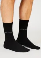 Pierre Cardin 3-paar heren sokken -Katoen - 42 - Zwart