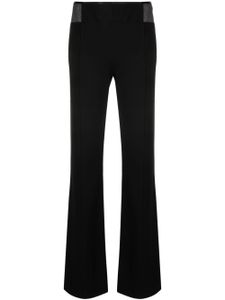 PINKO pantalon droit à taille haute - Noir