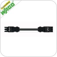 Wago Koppelkabel male-fem 7m 3x2.5 zwart 771 9993 007 701