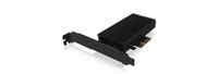 ICY BOX IB-PCI224M2-ARGB interfacekaart/-adapter Intern M.2 - thumbnail