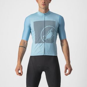 Castelli Bagarre korte mouw fietsshirt blauw heren XXL