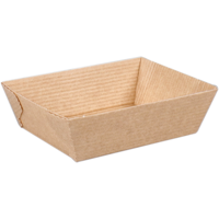 Depa Bak | Ersatzpapier | A7 | Golfpapieren snacklijn | 86x65x30mm | bruin | 385 stuks