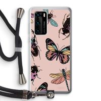Tiny Bugs: Huawei P40 Transparant Hoesje met koord
