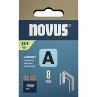 Novus Tools 042-0774 Nieten met fijn draad Type 53 1800 stuk(s) Afm. (l x b x h) 8 x 11.3 x 8 mm - thumbnail