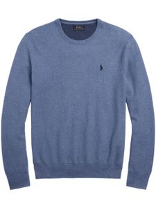 Polo Ralph Lauren Polo Pony cotton-blend jumper - Bleu