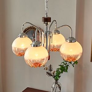 3-Light 4-Light 5-Light 50 cm Lantaarn-ontwerp Kroonluchters Metaal Glas Artistieke Stijl Formele Stijl Moderne stijl Artistiek Modern 110-120V 220-240V Lightinthebox