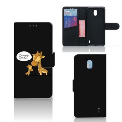 Nokia 1 Plus Leuk Hoesje Giraffe Nokia 1 Plus Leuk Hoesje Giraffe