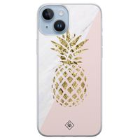 iPhone 14 Plus siliconen hoesje - Ananas