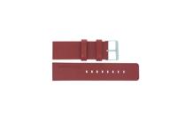Horlogeband Rolf Cremer LB110.06 / Arch Leder Rood 24mm