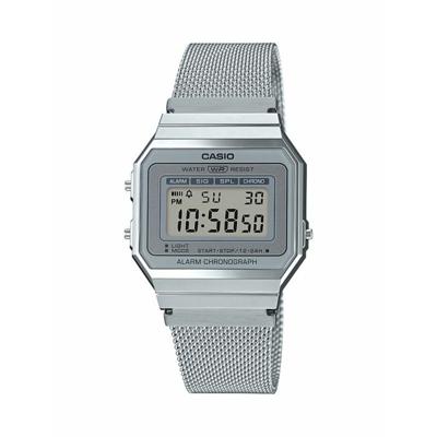 Casio A700WEM-7AEF Zilverkleurig Heren horloge