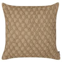 Beliani - COLLOMIA - Sierkussen - Beige - 45 x 45 cm - Katoen