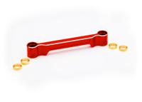 Traxxas - Draglink, steering, 6061-T6 aluminum (red-anodized) (TRX-10239-RED)