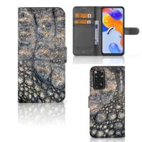 Xiaomi Redmi Note 11 Pro 5G/4G | Telefoonhoesje | Met pasjeshouder | Krokodillenprint
