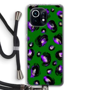 Green Cheetah: Xiaomi Mi 11 Transparant Hoesje met koord