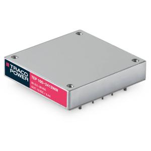 TracoPower TEP 100-7216WIR DC/DC-converter, print 110 V/DC 28 V/DC 3.6 A 100 W Aantal uitgangen: 1 x Inhoud 1 stuk(s)