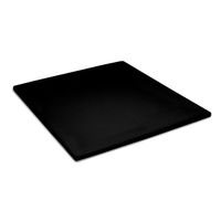 Cinderella topdek hoeslaken tot 15cm standaard katoen 180x220 (99) Black